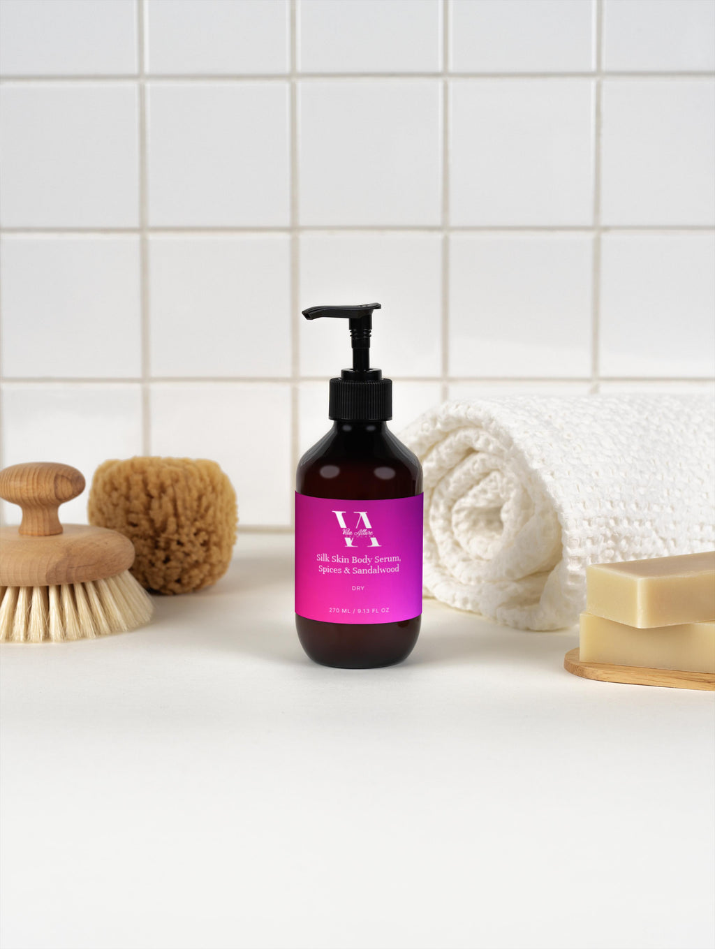 Silk Skin Body Serum, Spices & Sandalwood