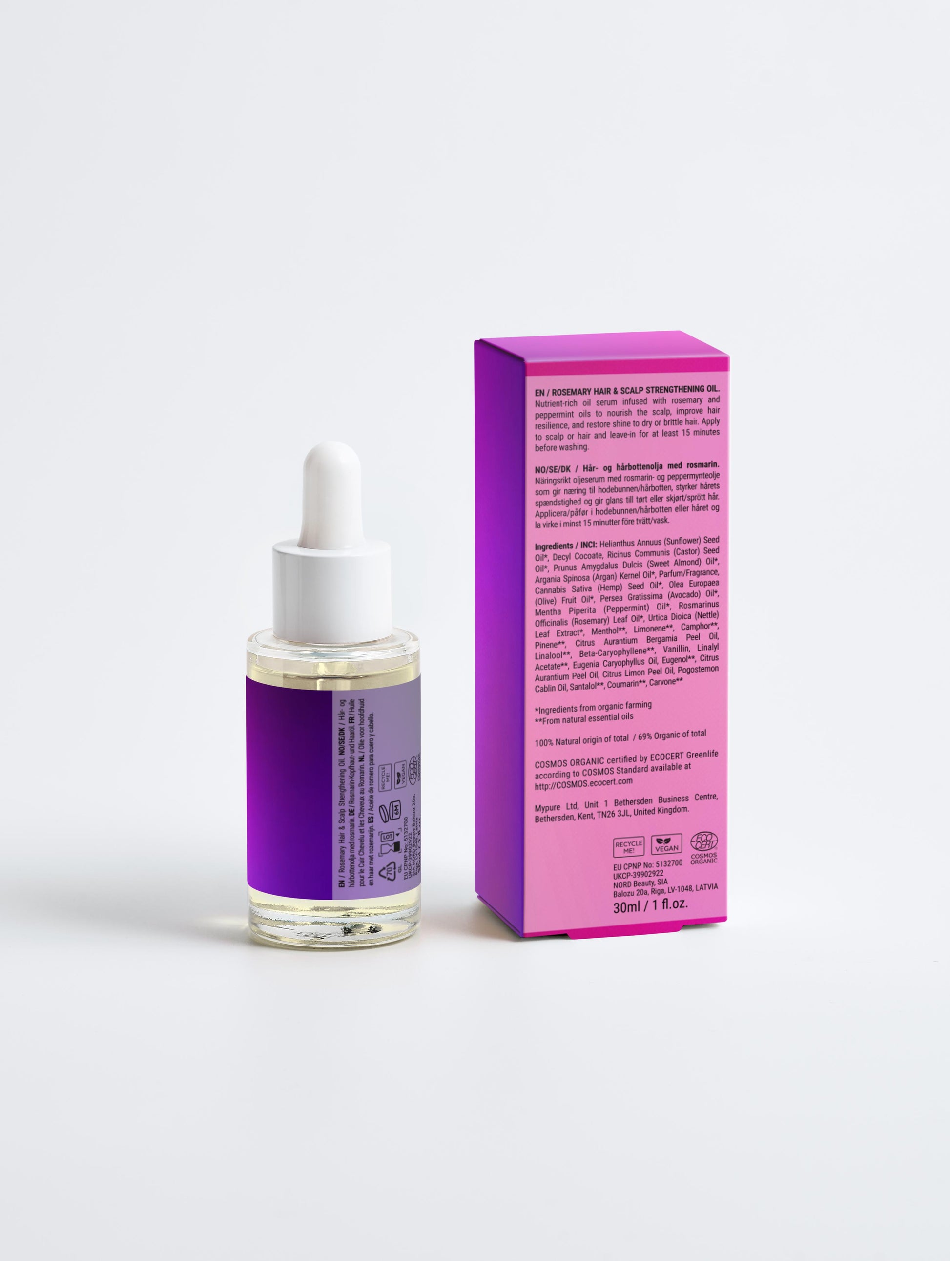 Rosemary Hair & Scalp Strengthening Oil