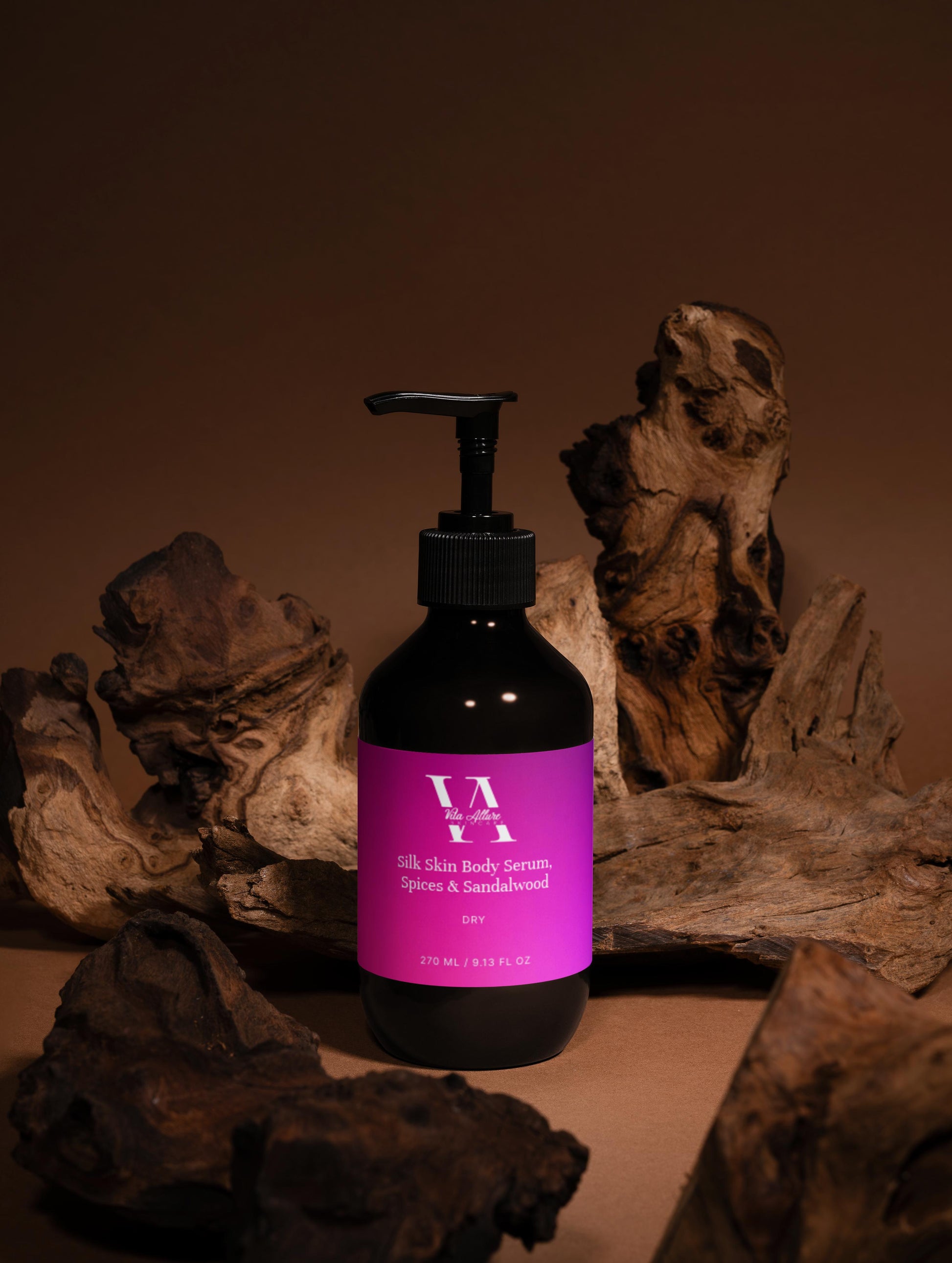 Silk Skin Body Serum, Spices & Sandalwood